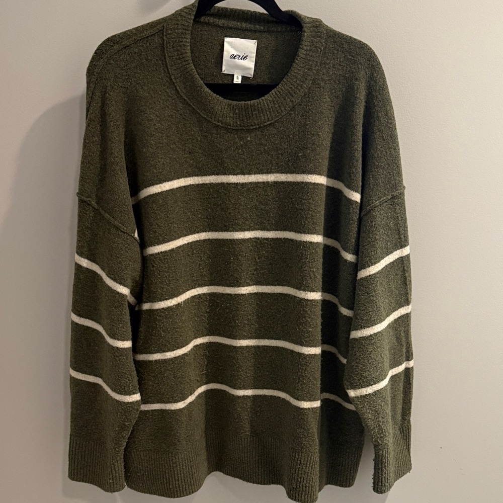 AERIE STRIPED SWEATER